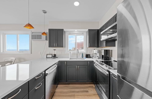 Midtown Ocean City House | EPIC RENOVATED PENTHOUSE Direct Oceanfront Huge Balcony View