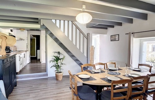 Erdeven House | Erdeven old renovated barn (6-8 pers) 500 M from beaches with garden