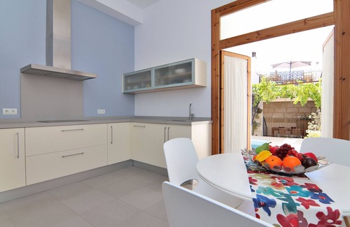 Muro Ski Chalet | Es Colomer 265 beautiful town house with swimming pool, air conditioning and fibre optics