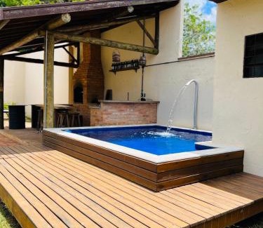 Pallu House | Espaço Ranchão com Piscina em São Pedro - SP