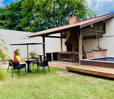 Pallu House | Espaço Ranchão com Piscina em São Pedro - SP