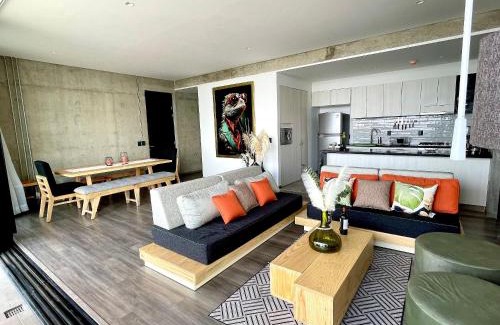 Guadalajara Apartment | Espectacular diseño, terraza con Hamaca y Jacuzzi