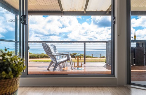Port Willunga House | Esplanade Port Willunga beach. sea views, sunsets a - short walk to beach!