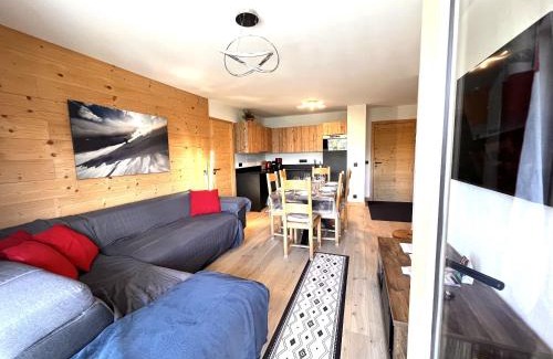 Aime Apartment | Esprit chalet côté pistes Le Snoroc C36