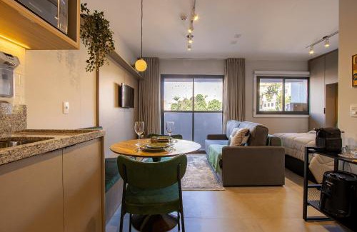 Vila Mariana Apartment | Essence Studio Vila Mariana Ar, Wi-Fi e Metrô Vila Mariana