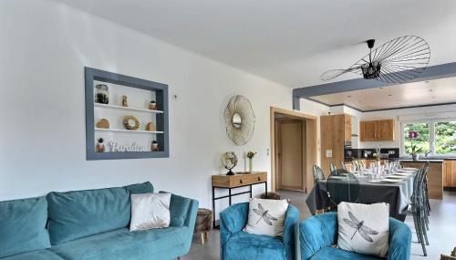 Fresse-sur-Moselle House | Evasion 4 étoiles Spa privé aux Libellules 12 pers Montagne Vosges