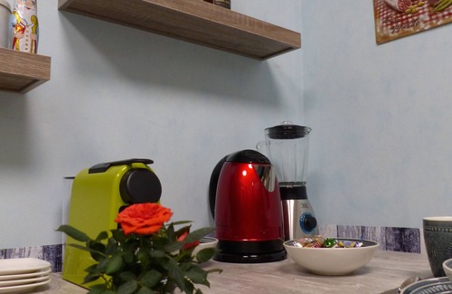 Hilden Apartment | Excecutive Suite for business. 56 sqm Loft feeling with wooden floor
