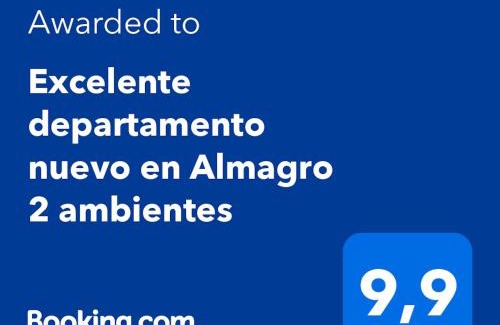 Almagro Apartment | Excelente dto nuevo Almagro 2 ambientes a 100 mts del hospital Italia ubicado sobre calle tranquila