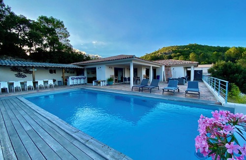 Sari-Solenzara Villa | Exceptional Villa South Corsica - Sea View Pool