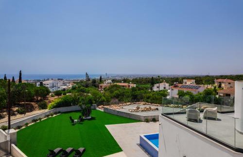 Ayia Napa Villa | Exclusive 7-Bdr Villa with Panoramic Views & Saltwater swimming pool!