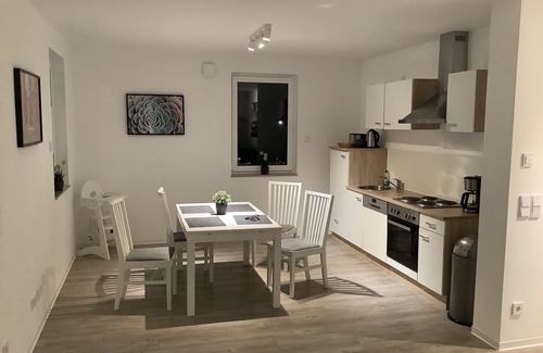 Großraschen Condo | Exclusive apartment on Lake Großräschen with a terrace