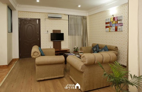 Jawlakhel Apartment | Exhilarating Jhamel 2BHK, Apartment by Casa Deyra