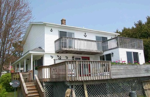 Beaver Island House | Expansive views of the whole Harbor and Whiskey Point Light house.
