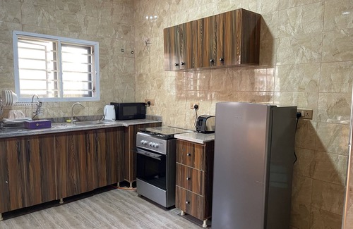 Abuja Apartment | Experience unmatched luxury and comfort at our exquisite 3-bedroom apartment.