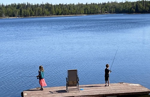 Nikiski House | Explore Alaska while staying at this beautiful 4 bedroom house on Island Lake!