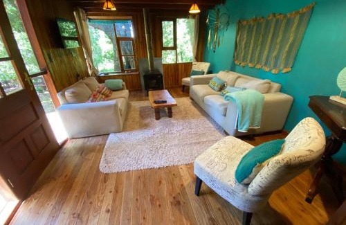 Caburgua Apartment | Exquisita Cabaña familiar a minutos del Lago Caburgua y Pucón