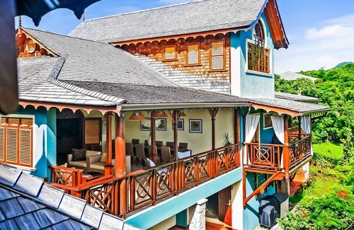 Trouya Villa | Fabulous 5 bedroom villa close to the beach in St Lucia