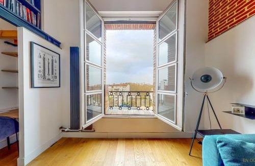 Fer a Cheval Apartment | Fac 5 Trammétro vue Garonne Parking
