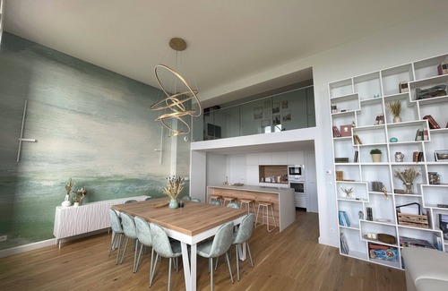 Berck-sur-Mer Apartment | Face MER Pieds Dans L'eau Duplex 4 Chambres 150 M2 8-12 Personnes, Parking ,wifi