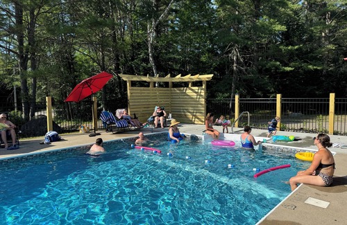 Chestertown House | Fairview Cabin, Pool, True Adirondack Cabin steps from Loon Lake