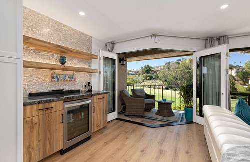 Carlsbad Condo | Fairway Haven-Fall Golf Getaway - Gorgeous Condo with AC, Pool, 30 Night Min