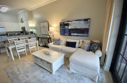 Seacrest Beach Condo | FALL SALE! Luxury 30A Condo, Corner Top Floor, Balcony, Pool, Steps 2 Rosemary