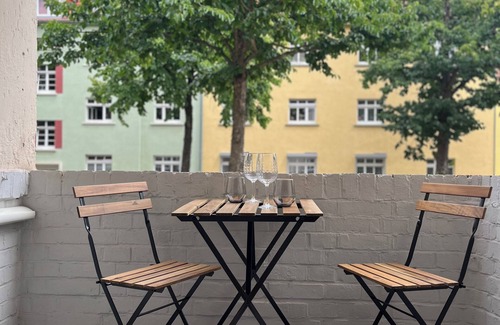 Erfurt Apartment | Families & business I balcony I close to the center I modern