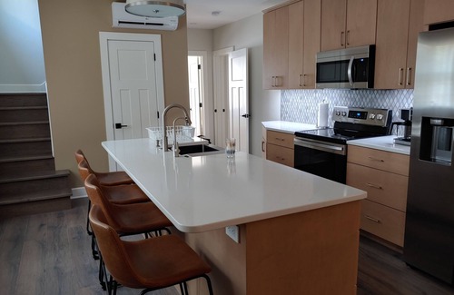 Irvington House | FAMILY AND 2 FAMILY HIDEOUT/2Units in one with locking doors-MEET US IN INDY!