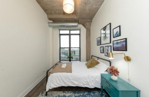Near South Side Apartment | Family Friendly 2BR South Loop Suite with Optional Parking and Gym Access Sleeps up to 8 Near McCormick Place and Soldier Field