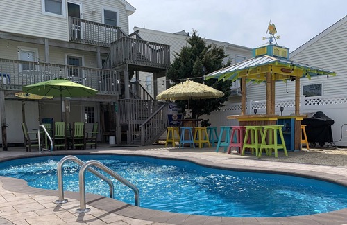 Ship Bottom House | Family Friendly, Ocean Block, Heated Pool, And Close To Everything