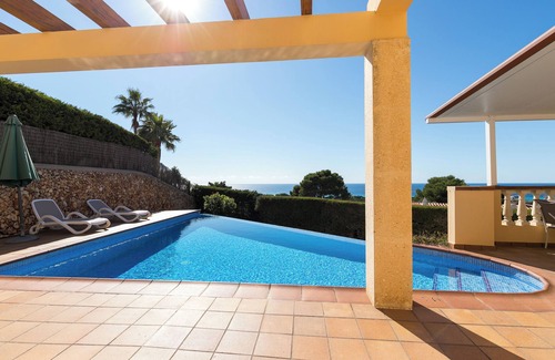 Sant Jaume Mediterrani Villa | Family-friendly Villa Panorama with Sea View, Wi-Fi, Balcony, Garden, Terraces & Pool