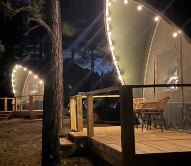 McIntosh Other | Family Glamping Tent at Manzano Mountain Retreat