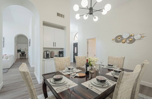 Ocotillo House | Family Oasis! Free Heated Pool+Spa, Golf+Lake View, BBQ, Putting Green, Fire Pit