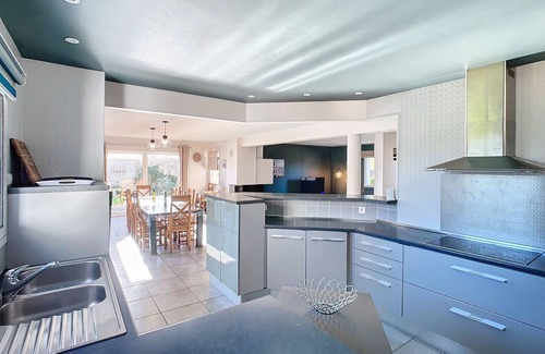 Agon-Coutainville House | Family Paradise: Spacious House with Heated Pool and Beach Proximity