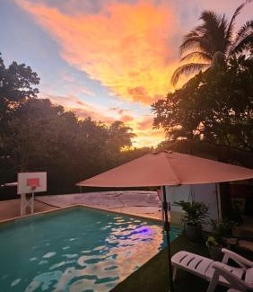 Puerto Princesa Bed & Breakfast | Family Studio - Pool, Kitchen & Netflix - Mountain & Pool Views - Nature Stay Near Underground River & Fireflies - With Onsite Restaurant & Free Billiards - Perfect Stop Between El Nido and Puerto City
