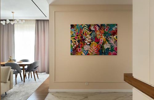 Tashkent Apartment | Family Suite for 4 - 6 people! Direct access to Tashkent CITY MALL, Central Park, Hilton Hotel, Chorsu Bazaar!