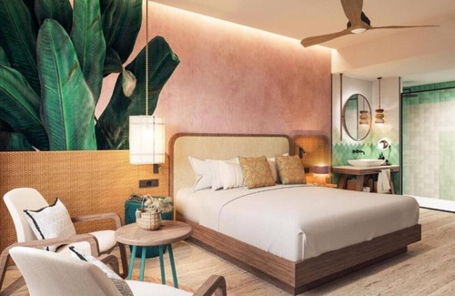 Bavaro Hotel | Family Suite Room at Tropical Deluxe Princess! Outdoor Pool, Direct Beach Access