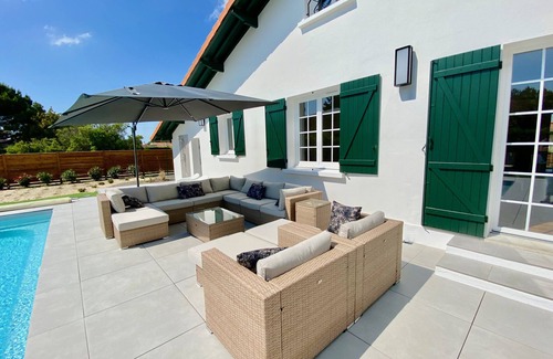 Mimizan Villa | Family villa close to the beach with heated pool