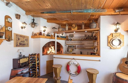 Businci Cabin | Family Villa with private pool and fantastic sea view for 12 people