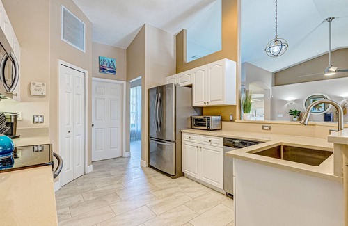 Sebastian Highlands House | Fantastic home near beaches & docks with heated saltwater pool & office