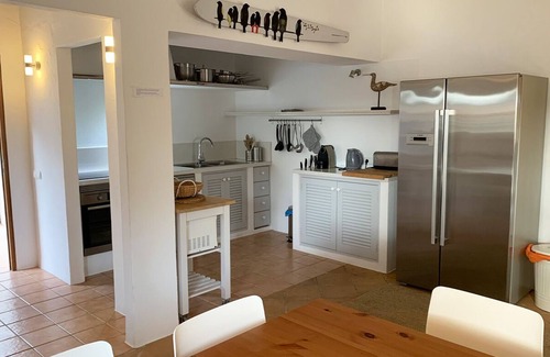 Sant Francesc Xavier House | Fantastic house 350 m from Migjorn beach, with access to shared pool.