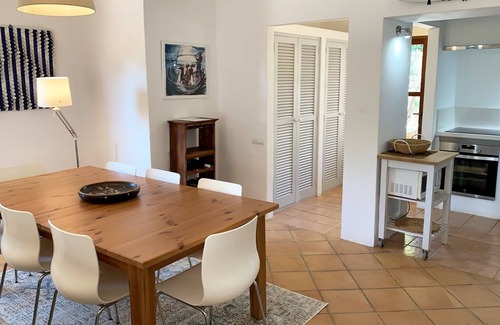 Sant Francesc Xavier House | Fantastic house 350 m from Migjorn beach, with access to shared pool.
