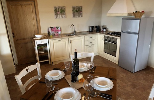 Volterra Apartment | Fantastic semi-detached villa with panoramic terrace and pool close to Volterra.