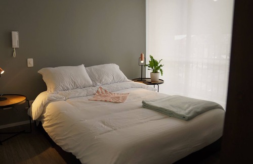 Centro International Apartment | Fantastic Studio Loft In a luxury Condo in the heart of Bogotá