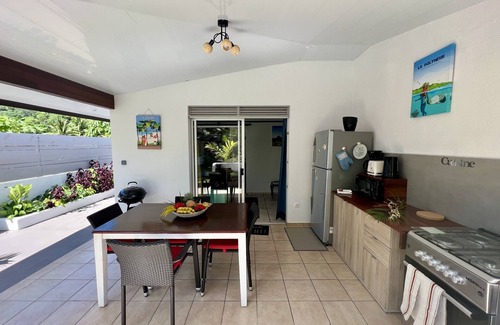 Moorea-Maiao Apartment | Fare Tokatea - Charming Studio w Excl. Beach Access