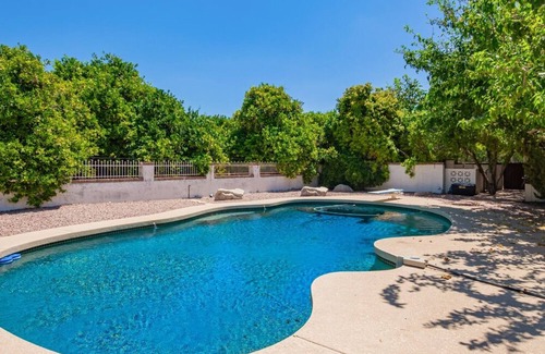 North Mountain House | Farm living with this 5 bedroom, 4.5 bath home, large activity room, pool, spa