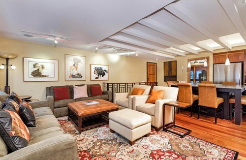 Aspen House | Fasching Haus Unit 9, Deluxe Condo w/A/C in the living area, 2 Blocks to Downtown Aspen