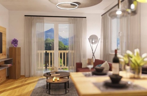 Sankt Wolfgang im Salzkammergut Apartment | Ferienwohnung Amethyst - Haus Alpenblick