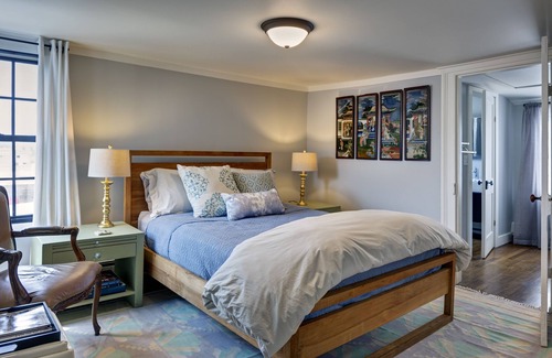 Hudson House | Federal style house on Armory Square in downtown Hudson