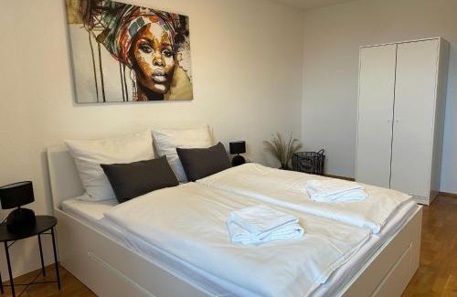 Barleben Apartment | FeelGood Apartment 58, modernes Studio Apartment in Magdeburg-Barleben, nur 2 km bis zur A2, inklusive Parkplatz und Netflix